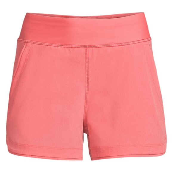 Lands' End Comfort Waist 3-inch Swim Shorts with Panty - Picture 1 of 5